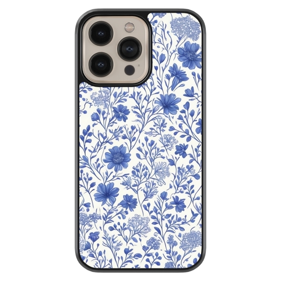 Floral Case for iPhone 16 Galaxy S24 iPhone 15 Pro Max iPhone 14, 13 Pro, S23 - Picture 1 of 5
